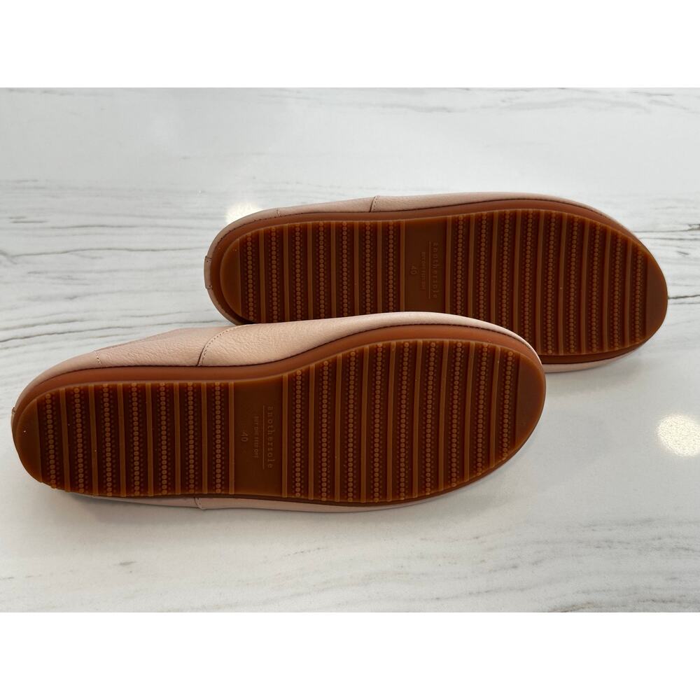 Anothersole Pink Stella Lace-Up Leather Flat US 9 NWOT Feminine and Flirty! - Picture 6 of 9